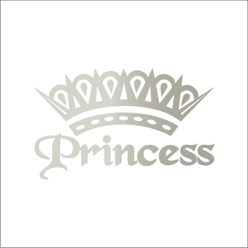 Cute  Pink Princess Crown Vinyl Sticker Car Window Decoration, Elegant Lady Girls Car Decals Laptop Stickers Decor