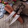 Forged Boning Knife Handmade Stainless Steel Butcher Knife Butcher Knife with Knife Cover