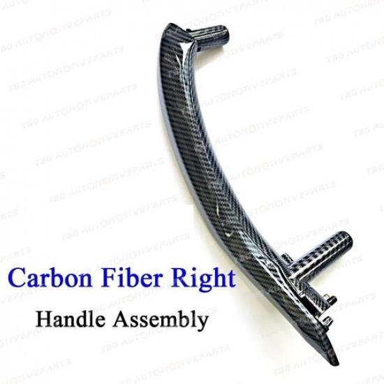 Door Pull Handle Cover with Leather Assembly For BMW X5 X6 F15 F16 2014 -2018