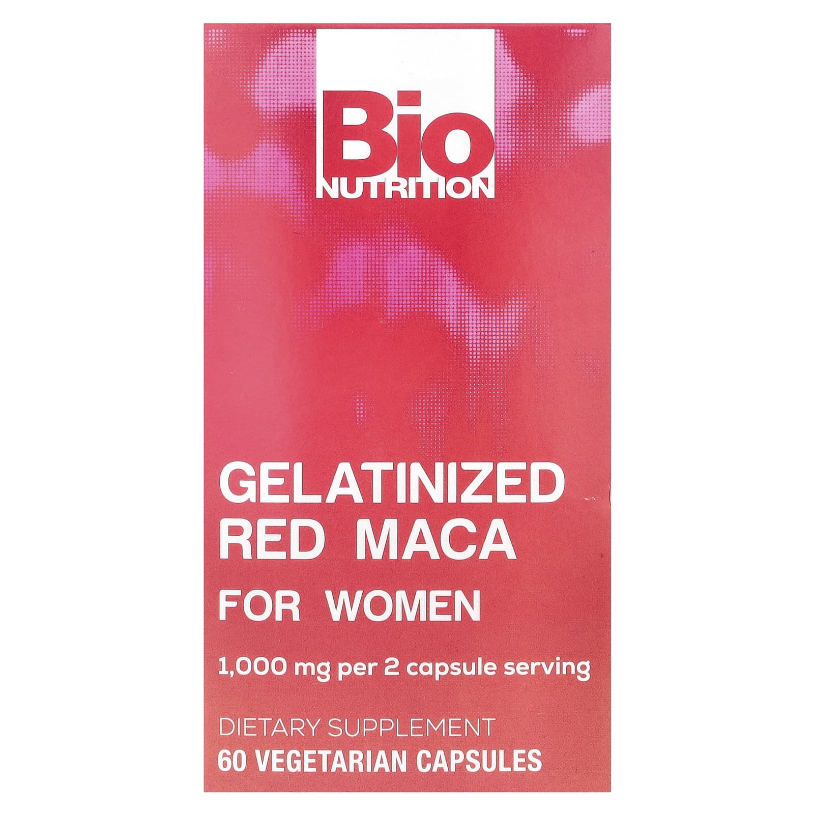 

Women s Gelatinized Red Maca, Veggie Capsules 60 (500Mg per Capsule)