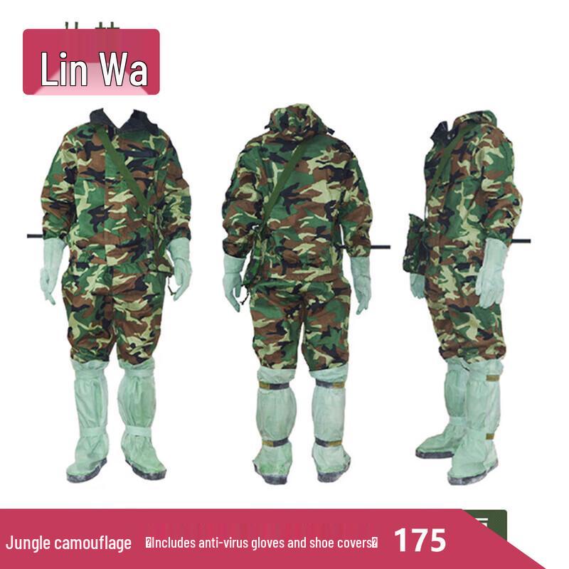 Linwa FFF02 Anti-Poison Acid-Alkali Resistant Suit Set