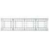 Gabion Raised Bed Silver