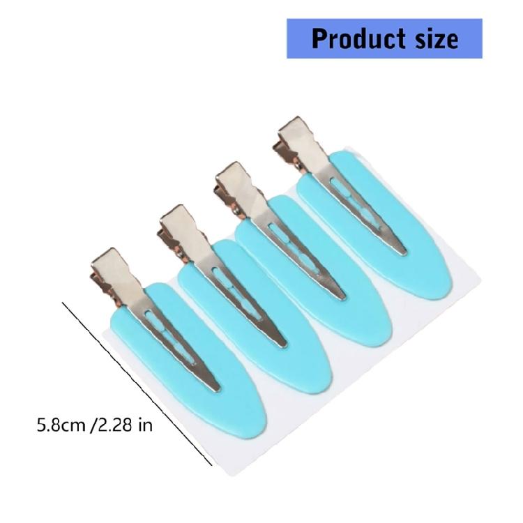 Girls Seamlessly Hair Clip Women Acetate Sheet No Bend Clip Duckbills Clip Hairpins Makeup Hair Styling Tool