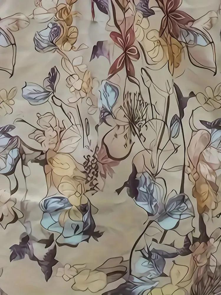 V-neck Button-stitched Short-sleeved Women's Casual Shirt