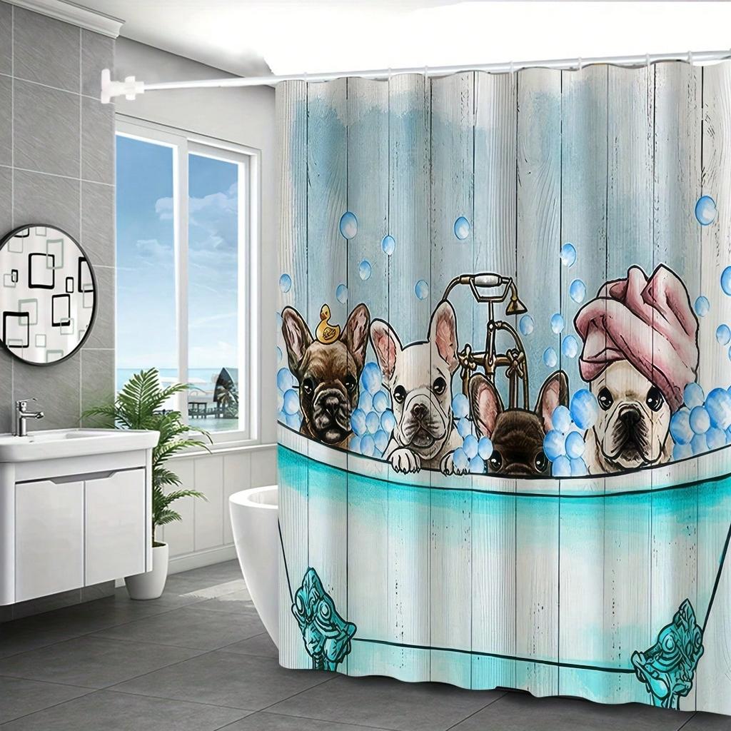 Shower Curtain For Dogs home shower curtains for bathroom waterproof fabric bathroom Curtains modern shower curtain 180x200