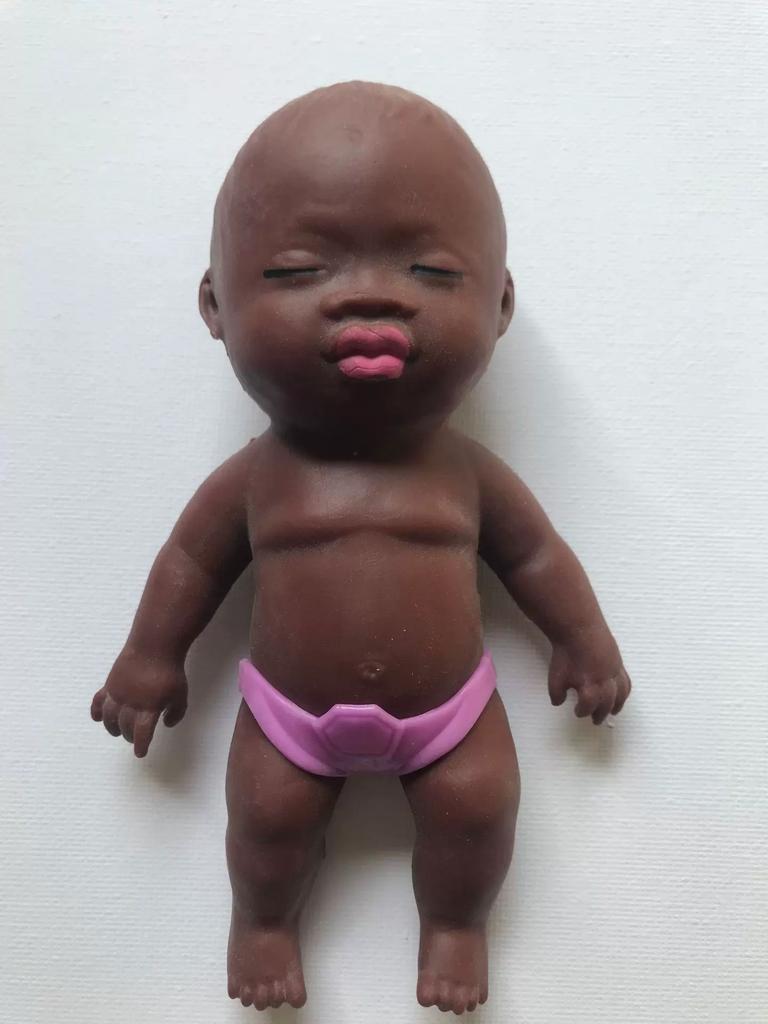Natasha Funny African Style Black Doll Stress Relief Toy Squishy Creative Prank Toy Pressure Release Relaxing Squeeze For Adults General Use