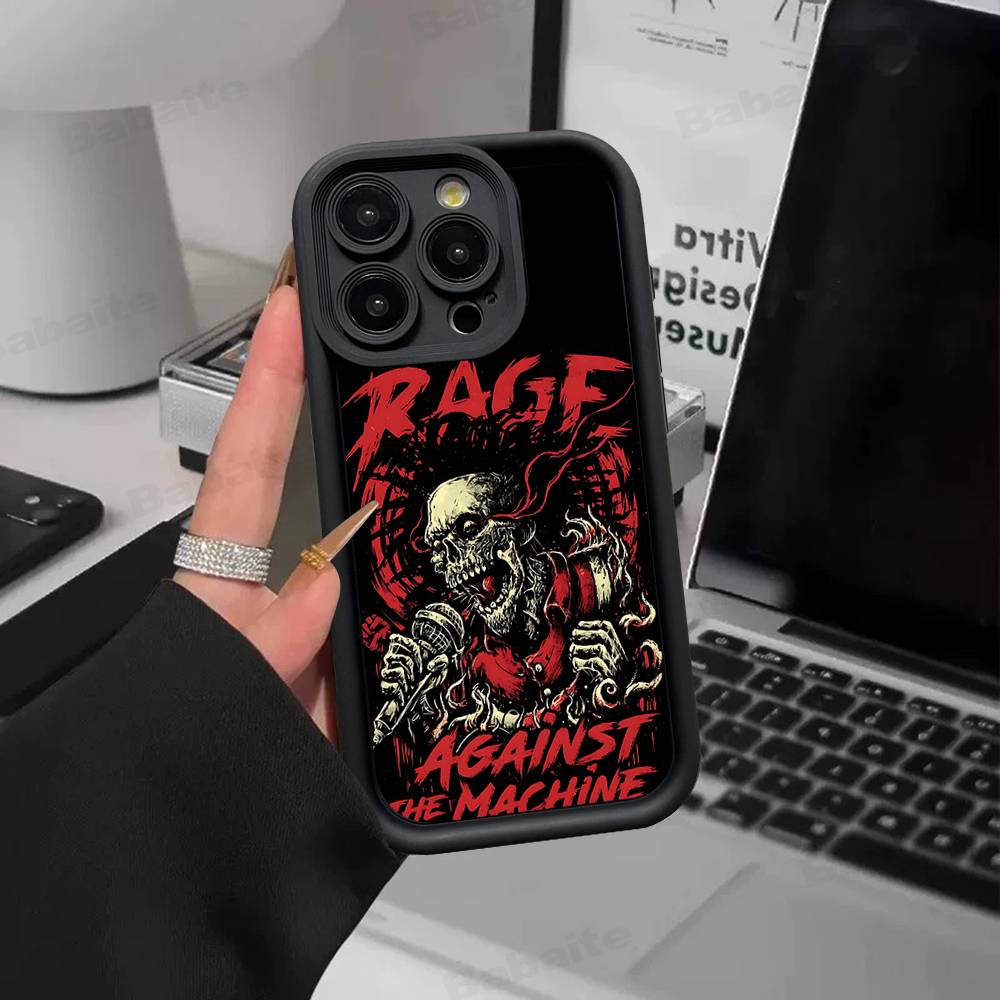 R-Rage A-Against T-The M-Machine Band Phone Case For IPhone 17 16 15 14 13 Pro Max Plus 12 11 Cover