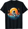 Astronauta Ramen Anime Spazio Donna Bambini Uomo Maglietta Grafica