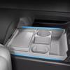 For Xpeng G6 2026 Edition Center Console silicone Storage Box Car Central Lower Layer Tray Divider Organizer