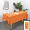 Disposable Tablecloth PE Material Thick Rectangular Table Cloth Easy To Use Solid
