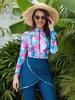 2024 Women's Conservative Printed Burkini Swimwear