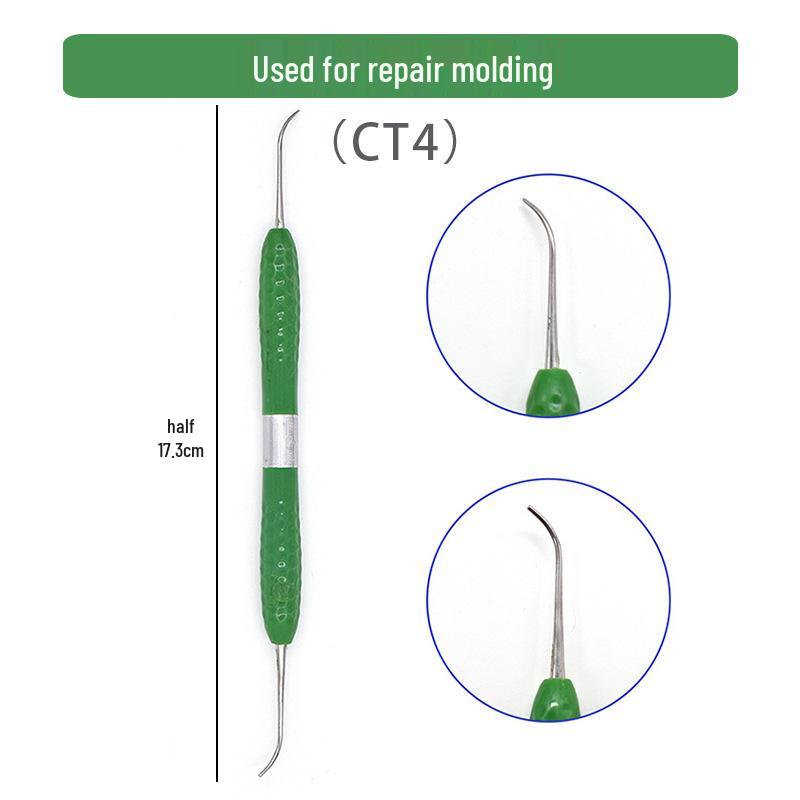 Κιτ Σύνθετης Ρητίνης Οδοντιατρικής Έμφραξης: Σετ 7 Αισθητικών Εργαλείων & Μαχαιριού Τρίμερ