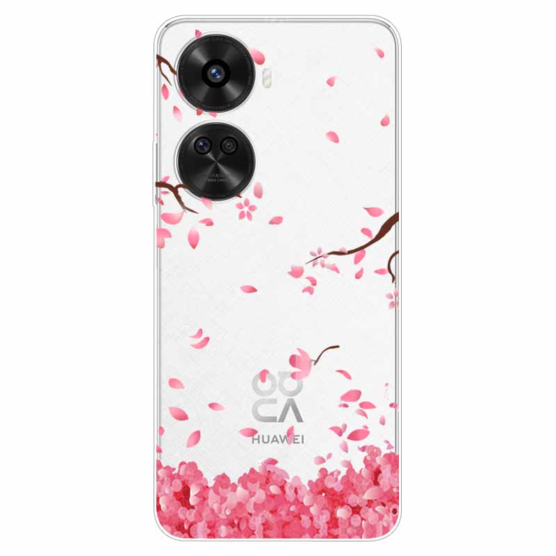 For Huawei Nova 12 SE Case Soft Girl Shockproof Phone Cover for Huawei Nova 12SE Case BNE-LX1 TPU Clear Transparent Silicone