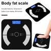 Electronic Scale For Body Bluetooth-Compatible Fat BMI BMR Muscle Mass Wireless Digital Bathroom Scale Electronic Weight Scale