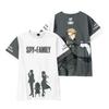 Kinder Spy X Family 3D-Druck Lässige Atmungsaktive Kurzarm-T-Shirts 2-13 Jahre Jungen Mädchen Streetwear & Schlafoberteile Kinderkleidung