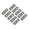Carbide Square Cutters Pack of 10 Suitable for Various For Woodworking Tasks