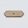 Retro Nordic Brass Cabinet Pull Gold Round Single Hole Cabinet Door Handle Durable Solid Brass Wardrobe Pulls Kitchen Cupboard
