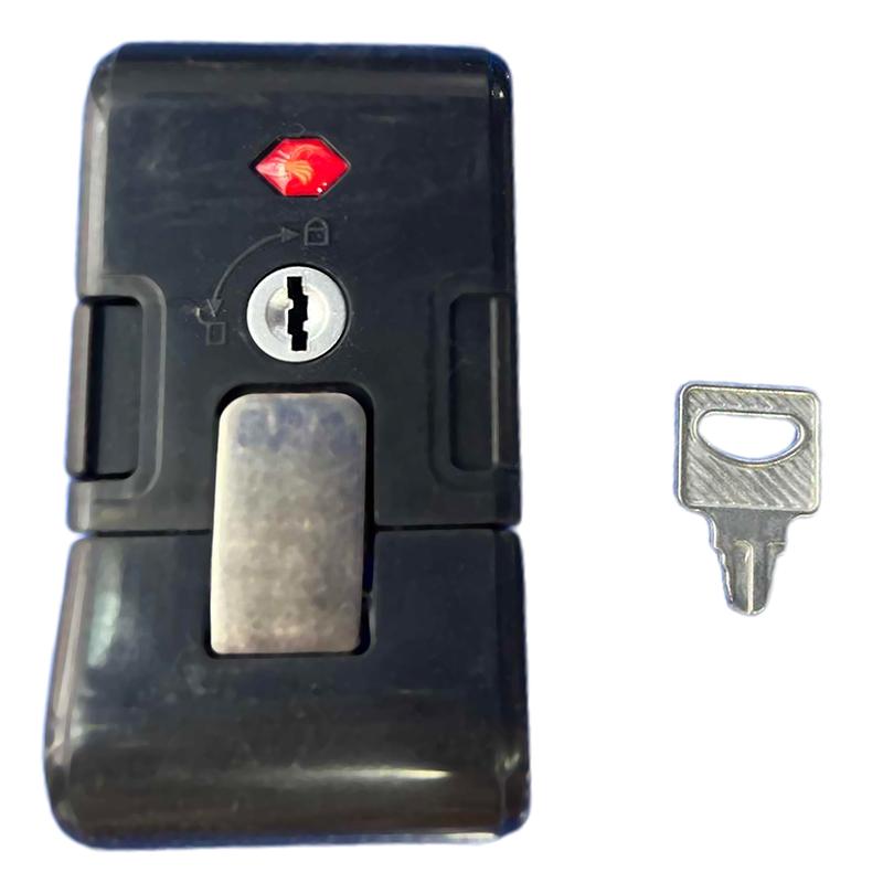 

Портативный черный серебристый багажный замок Paasword Lock Replacement Anti Theft Case Lock Buckle Security Tool Padlock Repair Supplies