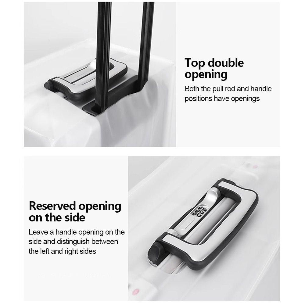 New Frosted Luggage Protector Cover Dustproof Waterproof Suitcase Cover Protector Durable Travel Accessories