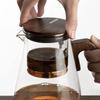 Bonston Heat-resistant Glass Teapot, Magnetic Switch, 27oz