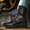 Foreign Trade New Military Boots Men's High-top Large-size Outdoor Training Breathable Non-slip Combat Boots Desert Off-road Adventure Hiking Shoes