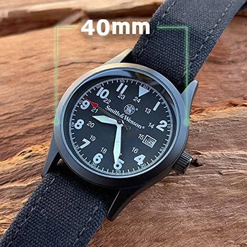 [Smith & Wesson] Smith & Wesson Military Watch SWW-1464-BLK Men's [Parallel Import]