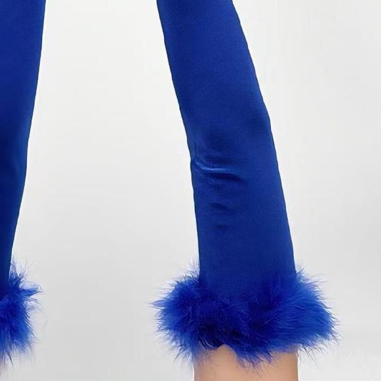 Long Sateen Down Trimmed Musical Gloves Flexible Comfortable Gloves For Theater Performances Special Instances