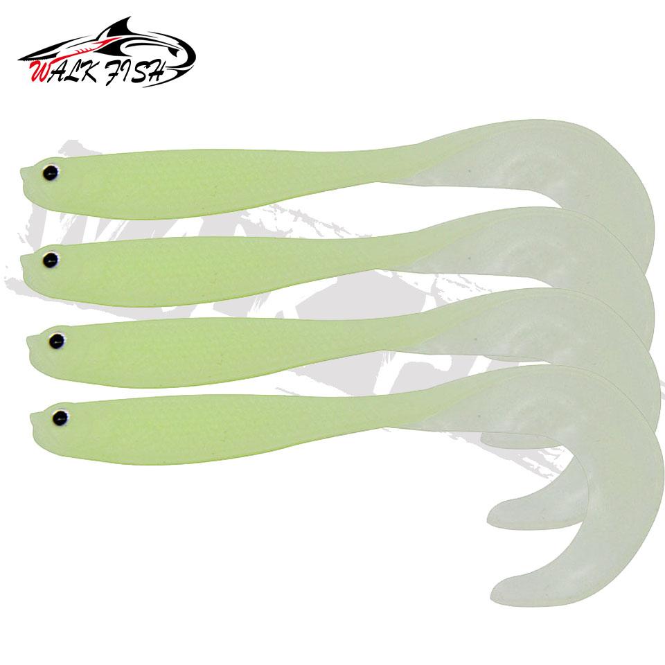 4 SZTUKI Przynęta Wędkarska 12,5 cm 5,5 g shad T-tail przynęta miękka Aritificial Przynęty Silikonowe Bass Szczupak Wędkarstwo