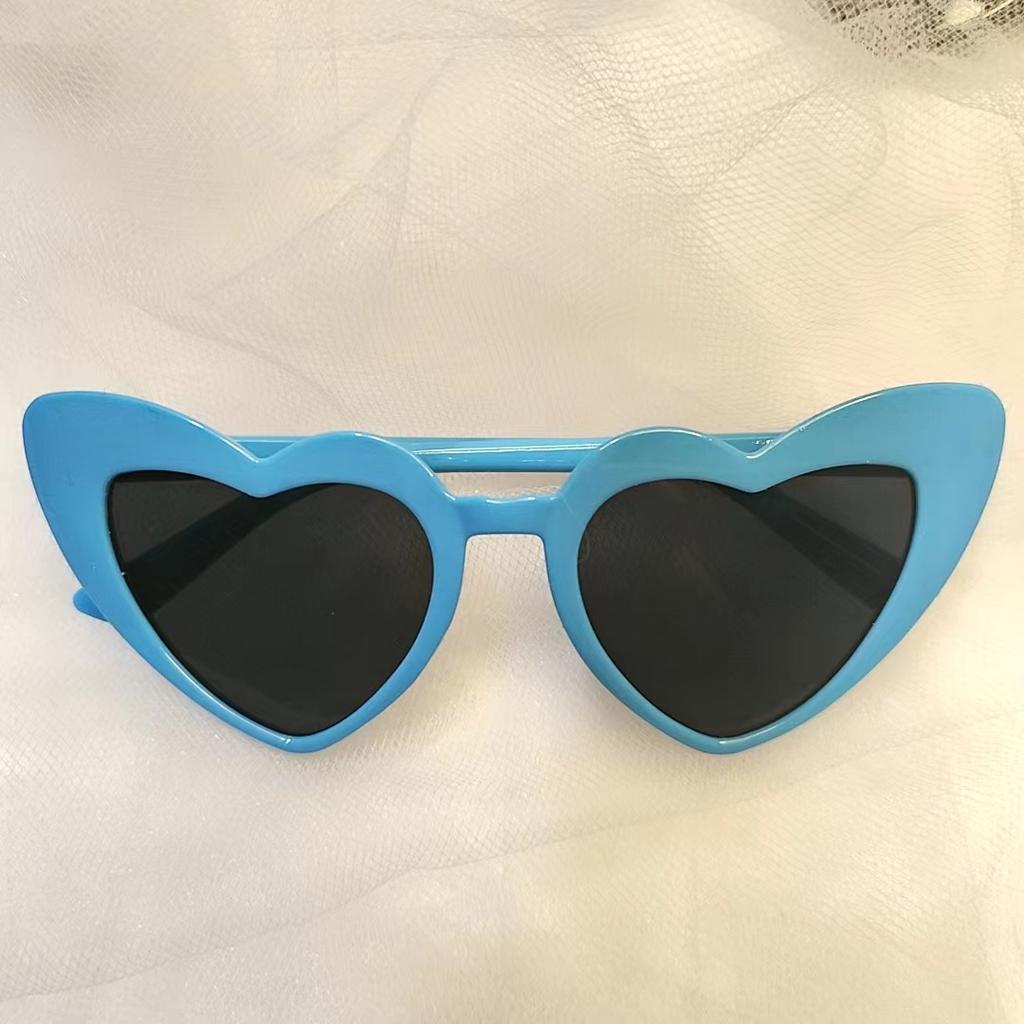 Love Children'S Sunglasses Lesbian Peach Heart Sunglasses Boy Baby Travel Sunscreen Sunshade Small Glasses