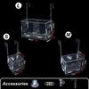 1Pcs Small Fry Aquarium Isolation Box Hatchery Divider Hydroponic Plant Box  Fish Tank Accessory