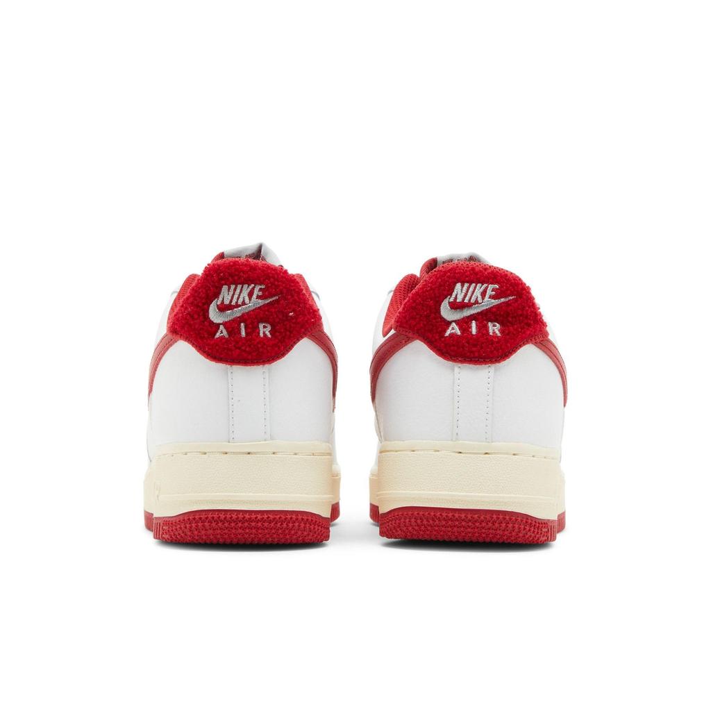 Nike Air Force 1 '07 LV8 'Letterman's Jacket' (Unisex) White / Gym Red / Sail / White Skateboard Shoes DO5220 161