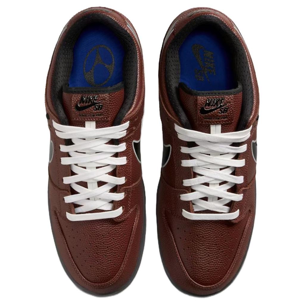 Limosine Skateboards x Nike Dunk Low SB Football Sneakersy Unisex Pomarańczowy Dark-Pony Czarny HJ4131-200