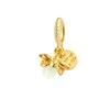 Ensemble de Pendentifs Charms Perles DIY pour Bracelet Argenté Série Fleur Cœur Caméléon Cube Cadeau Bijoux