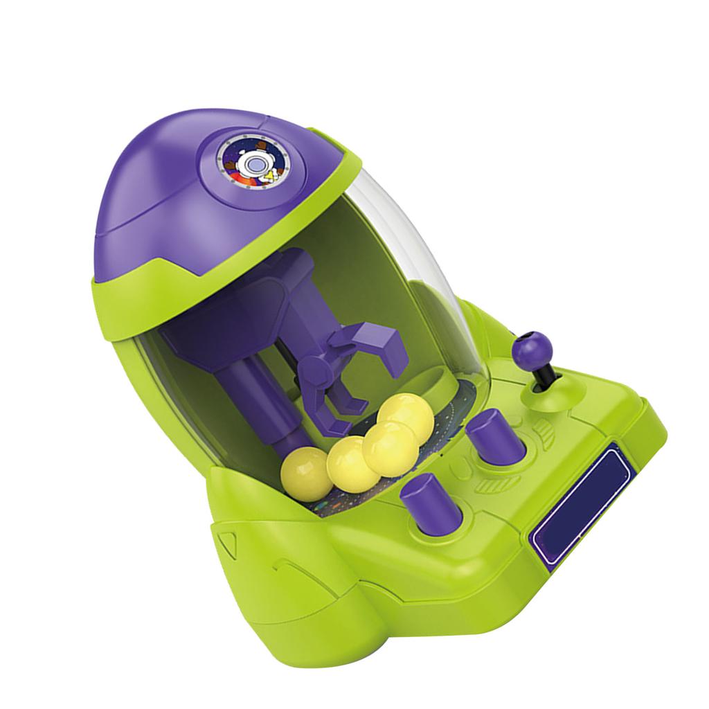 Mini Greifautomat für Kinder Ballpreis Süßigkeiten Greifautomat Verkaufsautomat Rakete Arcade-Spiel Spielzeug für Jungen