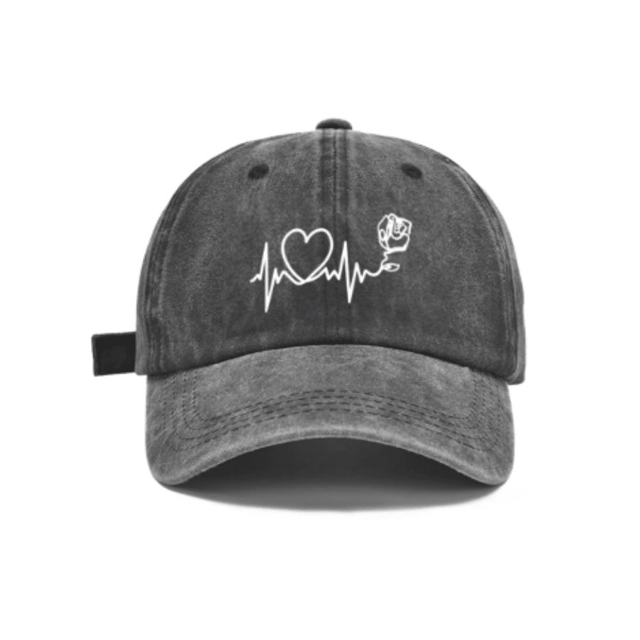 Water Washed Distressed Adjustable Dad Hat With Embroidered Palm Trees Casual Unisex Cotton Cap