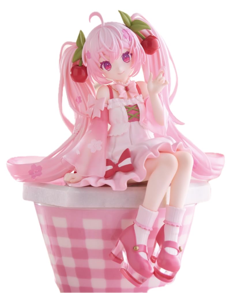 

Sakura Miku Figure Hatsune Miku Noodle Stopper Official Figure Total length 14cm 2025ver. approx.