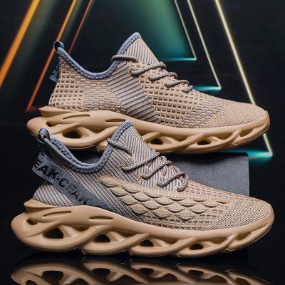 Large Size Men's Shoes Summer New Casual Breathable Fly-woven Sports Shoes Men's Shoes Size 48 Youth Running Shoes