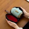 Chinese Travel Kung Fu Tea Set Ceramic Portable Teapot Porcelain Teaset Gaiwan Tea Cups of Tea Ceremony Tea Pot With Travel Bag