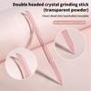 1Pcs Glass Nail Polishing Cuticle Pusher Nail Manicure Stick Professional Nail Files For Manicure Nails Art Accessories