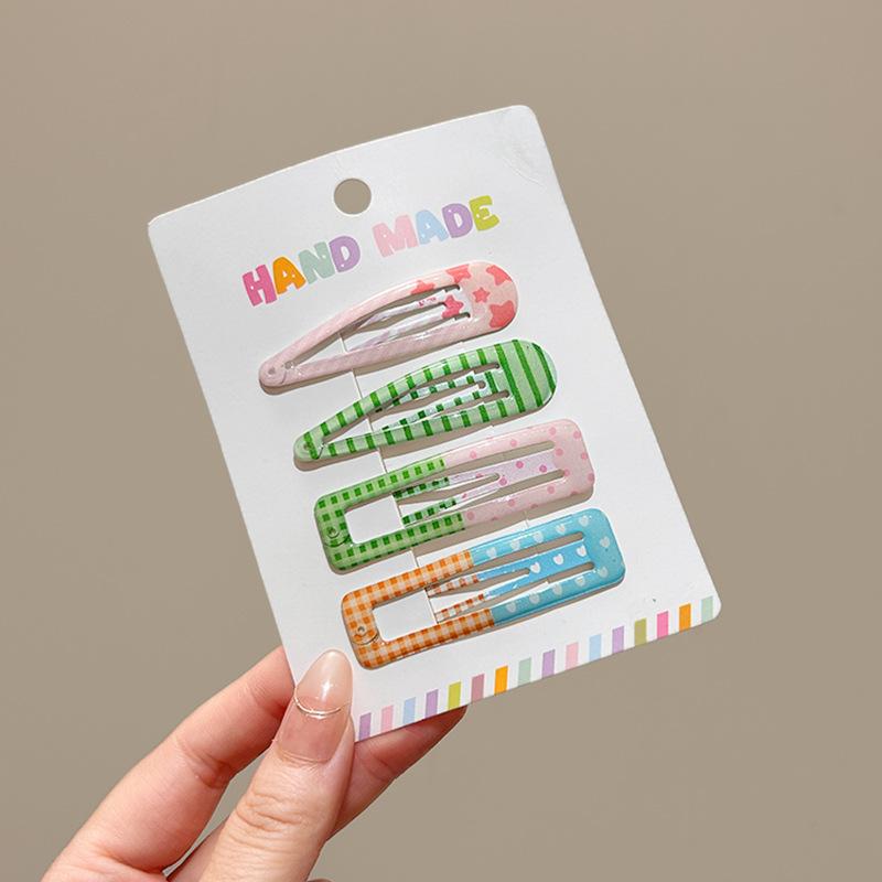 

Cute, Stylish, Simple, Versatile Baby Hair Clips, Girl s Bangs Clips, Colorful Hair Clips 6cm