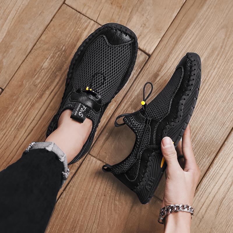 Модные мужские дышащие удобные кроссовки горячая распродажа мужская повседневная обувь — фото 4