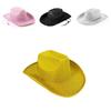 Hat Glitter Cowboy Sewing Craft In Costumes Festive Party Accessories Supplies