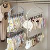 Large Capacity Socks Drying Rack 18 Clips Hanging Clothes Hanger  Laundry Room