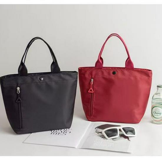 Große wasserabweisende Reißverschluss-Tragetasche im koreanischen Stil - Vielseitig, schlicht und schmutzabweisend