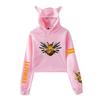 Streetwear Women Sexy Icrimax Letter Print Cropped Sweatshirts Oversize Loose Harajuku Pullovers Spring Korean Casual Tops