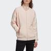Adidas Womens Favorite Track Top Color Block Minimalist Long Sleeve Sports Jacket Women Jacket Pink GH6843