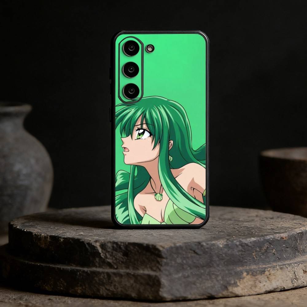 Mermaid Melody Pichi Pitch Handyhülle Für Samsung Galaxy A91,80,73,72 ,71,53,52,32 ,31,22,21s,20,Weiche Schwarze Hülle