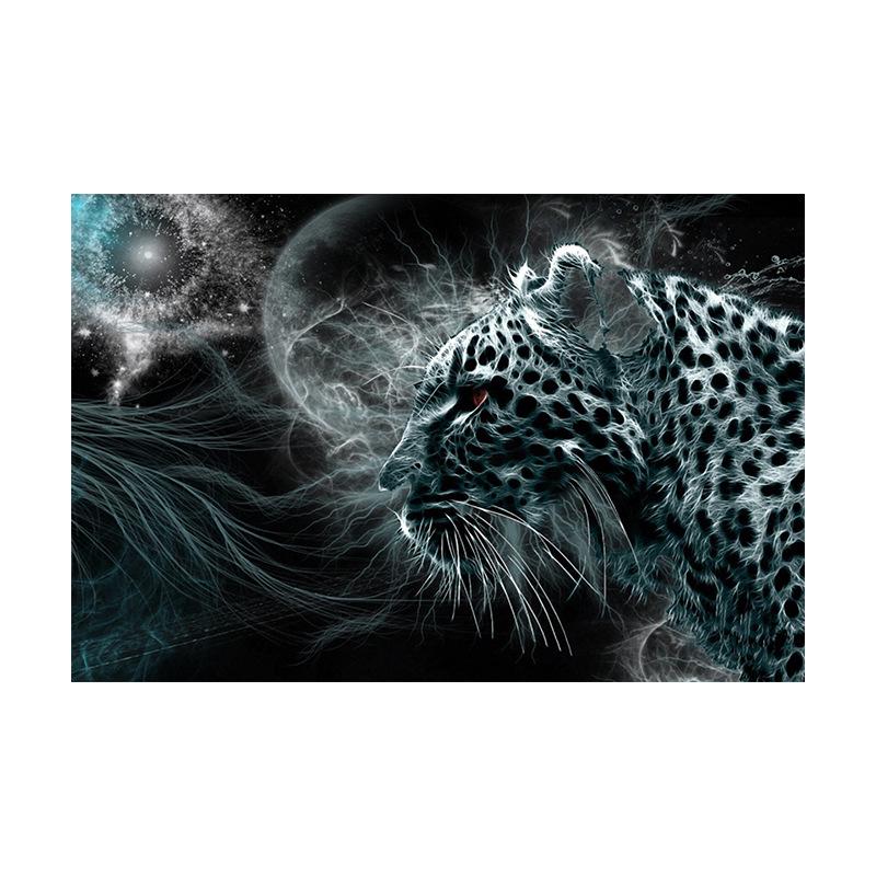 3D Tiger Cartoon Animal Print Living Room Carpet for Sofa, Coffee Table, Bedroom.