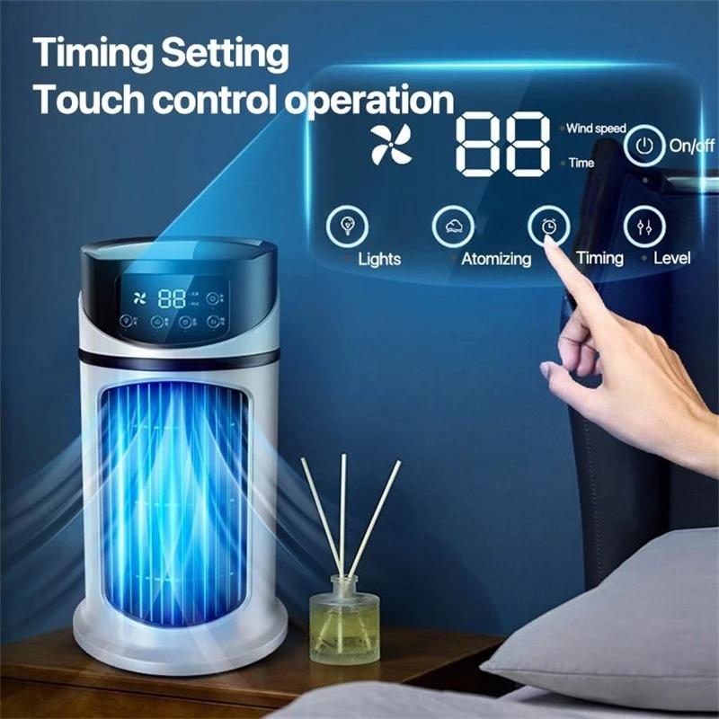 Tragbare Klimaanlage USB Mini Klimaanlage Luftkühler Ventilator Wasserkühlventilator Klimaanlage Luftkühler Für Zuhause Büro