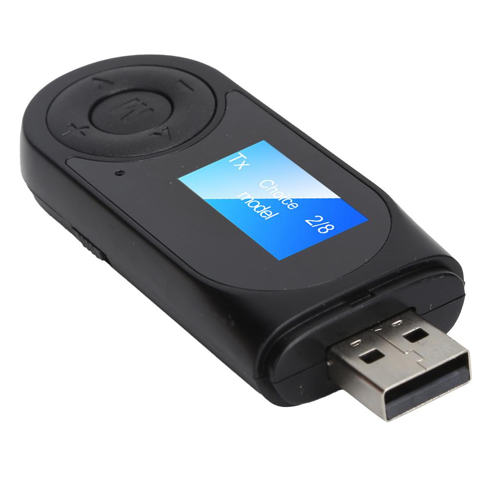 2 In 1 Bluetooth Adapter Bluetooth 5.0 Audio Receiver Transmitter with Hands Free Function